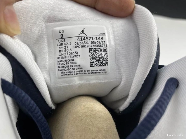 Air Powder 13 414571-144 Jordan Dark Blue 0816